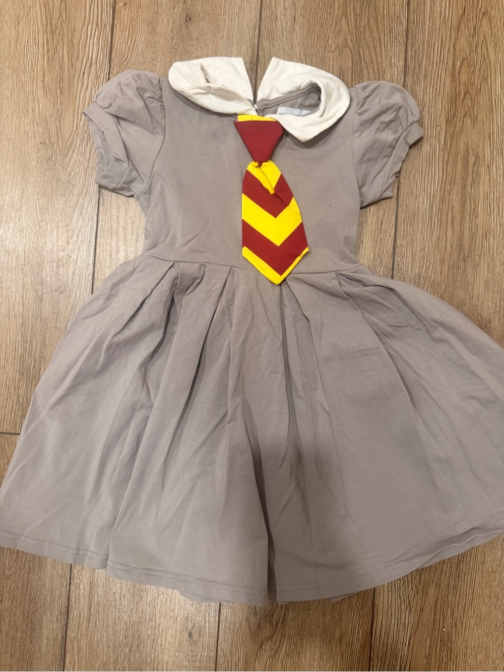 Only Little Once Hermoine Kids Costume Dress with Yellow & Red Tie